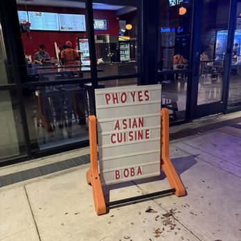 Pho Yes - Sign - Vietnamese Near Me - Manor, Texas