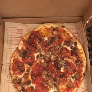 MOD Pizza - Thin crust build your own meat lovers pizza - Fast Food Near Me - Prosper, Texas