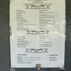 Scott's BBQ & Grill - Menu 8/22/26
