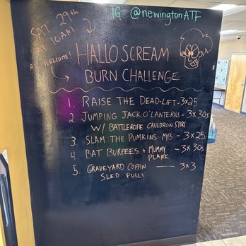 Anytime Fitness - Hallo Scream Burn Challenge done b*tches! @clinkdrinkeat.ct - Gyms Near Me - Newington, Connecticut Anytime Fitness - Hallo Scream Burn Challenge done b*tches! @clinkdrinkeat.ct - Gyms Near Me - Newington, Connecticut