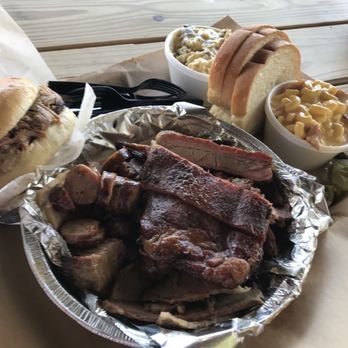 Slap's BBQ - Went overboard! Giant sampler - Barbeque Near Me - Kansas City, Kansas Slap's BBQ - Went overboard! Giant sampler - Barbeque Near Me - Kansas City, Kansas