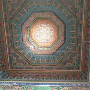 Boulder Dushanbe Teahouse - Colorfully painted ceiling. - Tea Rooms Near Me - Boulder, Colorado