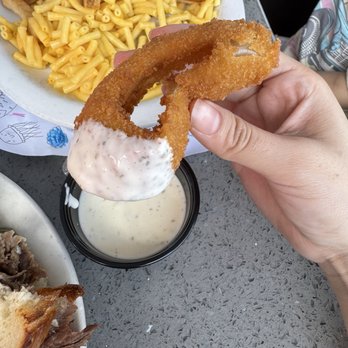 Cappys Cafe - Side Onion Rings - Breakfast & Brunch Near Me - Newport Beach, California