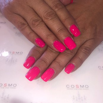 Cosmo Nail Bar - Bright Summer pink - Nail Salons Near Me - Brea, California