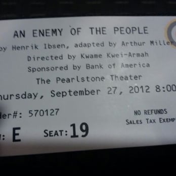 Baltimore Center Stage - My free ticket. Thanks centerstage - Performing Arts Near Me - Baltimore, Maryland