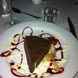 Restaurant Terrasse Le Vieux Club House - Chocolate cake dessert