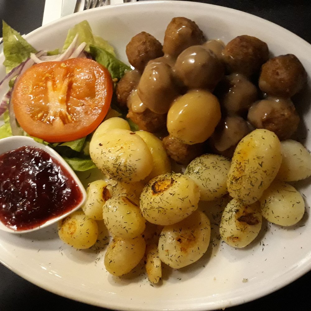 Corner Bar - Swedish meatballs - New American Near Me - Gamla stan, Alberta