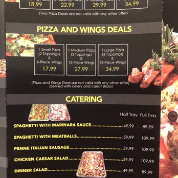 Cafe Bambino's - Menu as of April 2022 (menu page 8/8) - Chicken Wings Near Me - Pasadena, California