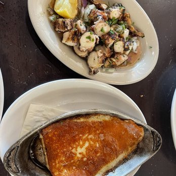 Taverna Kyma - Kefalotiri Saganaki Octopus Every time is delish and consistently good - Greek Near Me - Boca Raton, Florida Taverna Kyma - Kefalotiri Saganaki Octopus Every time is delish and consistently good - Greek Near Me - Boca Raton, Florida