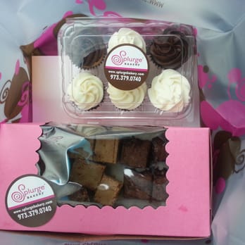 Splurge Bakery - So many cupcakes blonde butterscotch brownie regular brownie and pecan delight - Bakeries Near Me - Millburn, New Jersey Splurge Bakery - So many cupcakes blonde butterscotch brownie regular brownie and pecan delight - Bakeries Near Me - Millburn, New Jersey