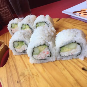 Sushi Hana - The Cali roll always looks so delicious! - Sushi Bars Near Me - Albuquerque, New Mexico