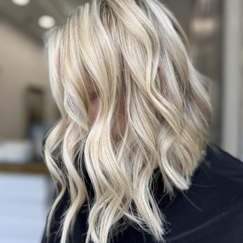 Mure Salon - Full head of icy blonde highlight done by the best Benjamin! - Hair Stylists Near Me - New York, New York