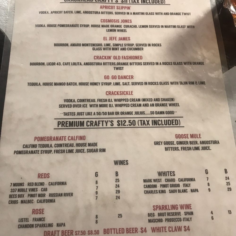 Crackheads - Cocktail Bars Near Me - Carlsbad, California Crackheads - Cocktail Bars Near Me - Carlsbad, California
