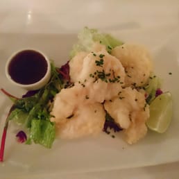 Tempura prawns to start with!  Yum