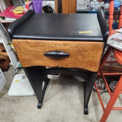 Maple night stand that I refinished.