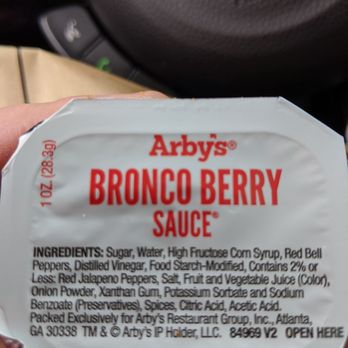 Arby's - Kinda spicy but berry-full flavored .... I liked it - Fast Food Near Me - Newington, Connecticut Arby's - Kinda spicy but berry-full flavored .... I liked it - Fast Food Near Me - Newington, Connecticut