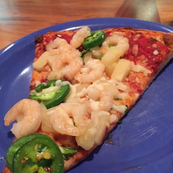 Pazzo's Pizzeria - 2nd visit! The Cabo pizza with shrimp, jalapeño and one sprig of cilantro? It was ok, watch out for those peppers! #Spicey! - Pizza Near Me - Avon, Colorado Pazzo's Pizzeria - 2nd visit! The Cabo pizza with shrimp, jalapeño and one sprig of cilantro? It was ok, watch out for those peppers! #Spicey! - Pizza Near Me - Avon, Colorado