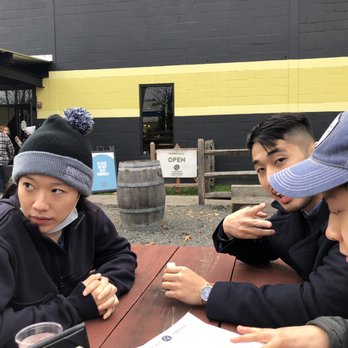 Captain Lawrence Brewing - Homies at outdoor dining - Breweries Near Me - Elmsford, New York