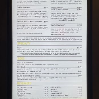 Eggslut - Menu - Breakfast & Brunch Near Me - Las Vegas, Nevada Eggslut - Menu - Breakfast & Brunch Near Me - Las Vegas, Nevada