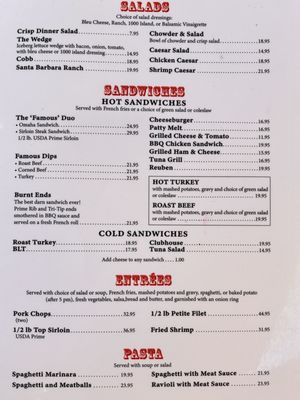 Menu photo 5 Harry's Plaza Cafe Santa Barbara, CA Menu photo 5 Harry's Plaza Cafe Santa Barbara, CA