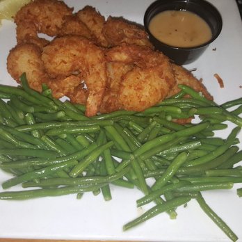 Sunset Grille - Coconut Shrimp w/Blanche Green Beans - Seafood Near Me - Saint Augustine, Florida Sunset Grille - Coconut Shrimp w/Blanche Green Beans - Seafood Near Me - Saint Augustine, Florida