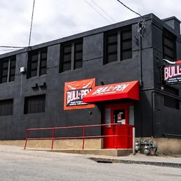 Exterior outside entrance of THE BULL PEN - The Bull Pen - New and improved. - Providence, Rhode Island Exterior outside entrance of THE BULL PEN - The Bull Pen - New and improved. - Providence, Rhode Island