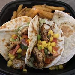 Clam Digger Restaurant - Mahi tacos and fries