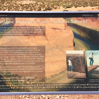 Horseshoe Bend - A sign of the place - Hiking Near Me - Page, Arizona Horseshoe Bend - A sign of the place - Hiking Near Me - Page, Arizona