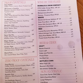 The Malarkey - drinks menu - Seafood Near Me - Portland, Oregon The Malarkey - drinks menu - Seafood Near Me - Portland, Oregon