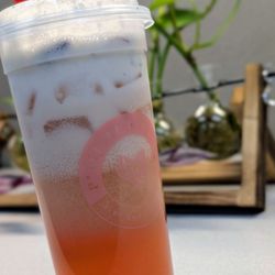 P’tit Tea Maison - Lychee & Rose Oolong tea with cheese cream