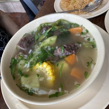 Taqueria El Chorrito - Caldo de Res / Beef Soup - Mexican Near Me - Chicago, Illinois