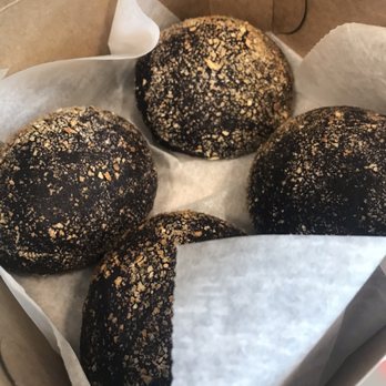 Thumbody - Ube pan de sal with cream cheese is legit! - Coffee & Tea Near Me - Paramus, New Jersey