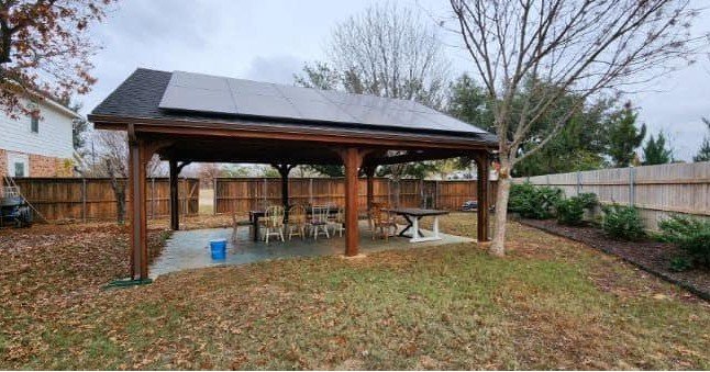 Slide of Solar Patios and Pergolas