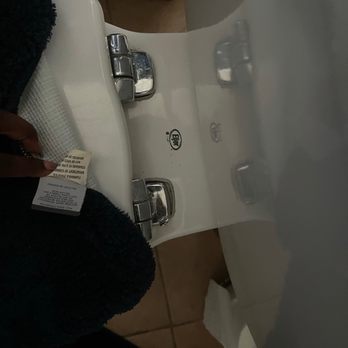 C Williams Plumbing - Old toilet seat with rusted bolts - Plumbing Near Me C Williams Plumbing - Old toilet seat with rusted bolts - Plumbing Near Me