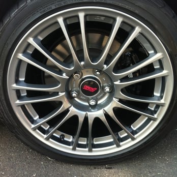 Xtreme Wheel Solutions - Gun Metal finish 2011 Subaru sti - Wheel & Rim Repair Near Me - Horsham, Pennsylvania Xtreme Wheel Solutions - Gun Metal finish 2011 Subaru sti - Wheel & Rim Repair Near Me - Horsham, Pennsylvania