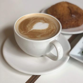Hood Famous - ube latte & pan de sal longinuisa - Cafes Near Me - Seattle, Washington