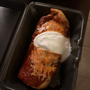 Taco Raider - Carne Asada Chimi, enchilada style. - Mexican Near Me - Mesa, Arizona