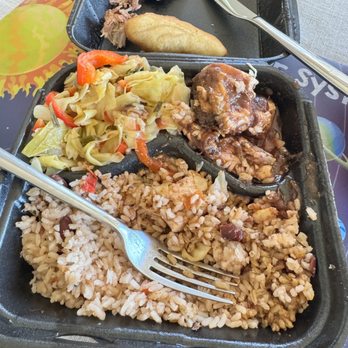 D's Island Grill JA - Had to start eating before taking a pic! So yummy - Caribbean Near Me - Tucson, Arizona D's Island Grill JA - Had to start eating before taking a pic! So yummy - Caribbean Near Me - Tucson, Arizona