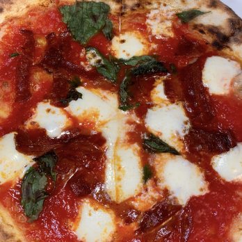 Dough - Margarita  with Pepperoni - Pizza Near Me - Fairfield, New Jersey