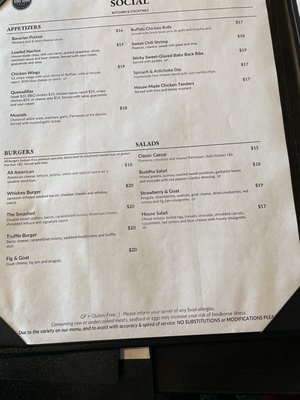 Menu photo 3 Side Door Social Middle Island, NY