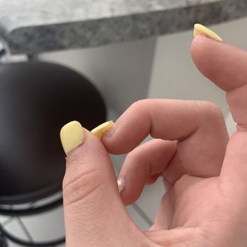 LD Nails & Spa - This was my daughter's nail coming off the next day! - Nail Salons Near Me - Boutte, Louisiana LD Nails & Spa - This was my daughter's nail coming off the next day! - Nail Salons Near Me - Boutte, Louisiana