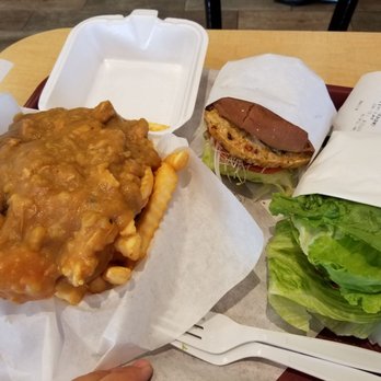 B-Man's Teriyaki - Curry fries and veggie burgers.  Yum! - Burgers Near Me - Pasadena, California