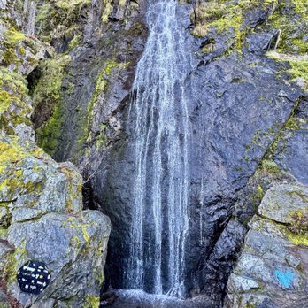Bridal Veil Falls - 03.09.25 quick stop to see the falls - Hiking Near Me - Pollock Pines, California