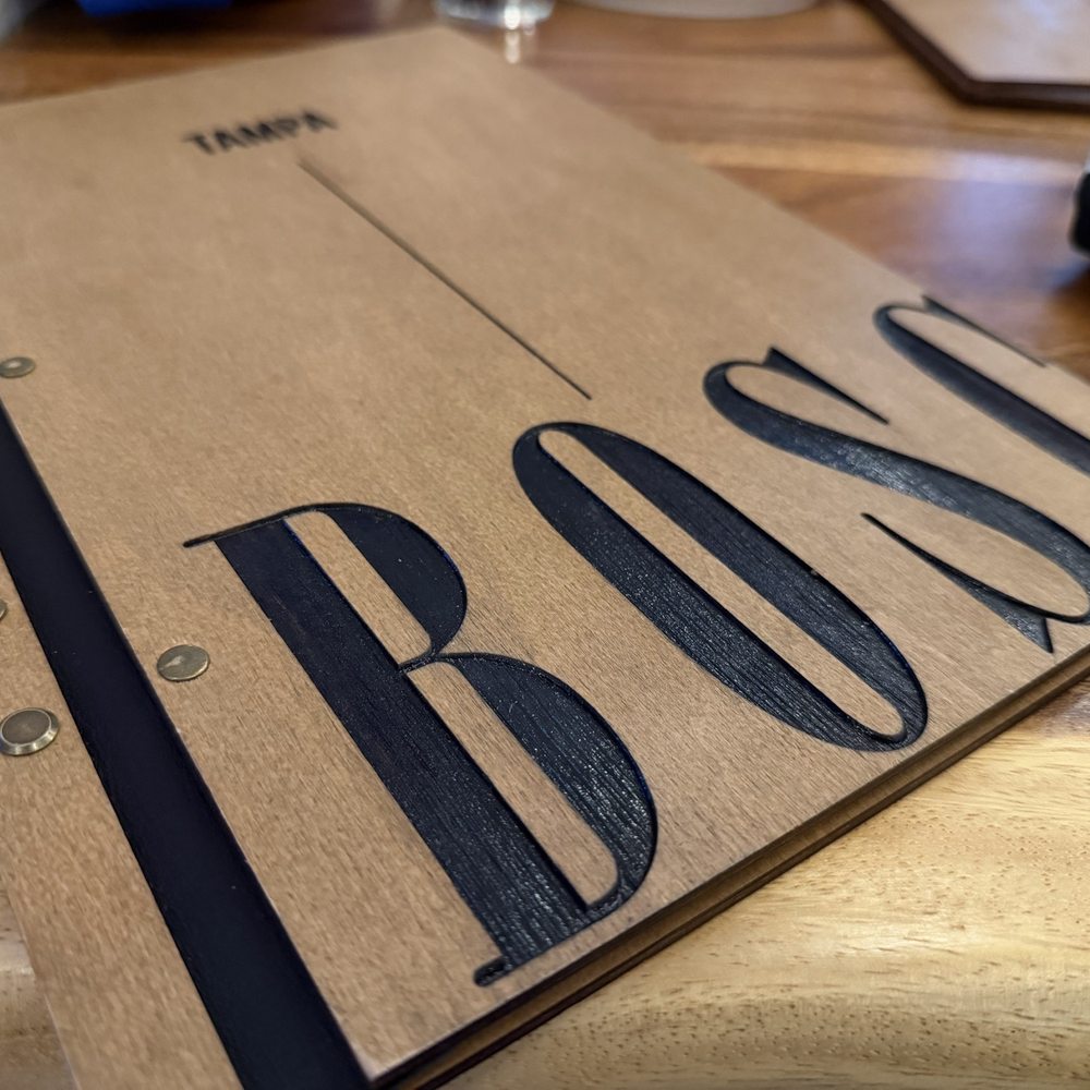 Bosc Modern Bar + Kitchen - Menu - New American Near Me - Tampa, Florida