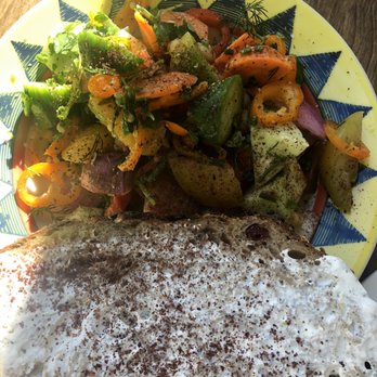 Lodge Bread - Veggies and bread w yogurt and sumac - Bakeries Near Me - Los Angeles, California