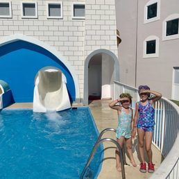 Kids water park area