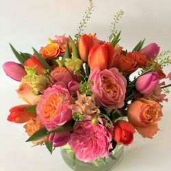Roses and Rice Florist & Flower Delivery - Tangerine Dream