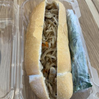 Bread Spot - Shredded Pork Skin Sandwich - Bnh M - Vietnamese Near Me - Rosemead, California