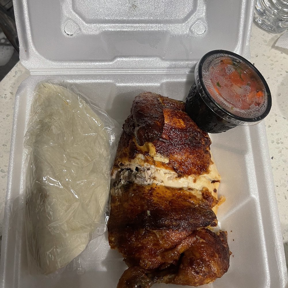 Los Pollos Bros - Half 1/2 Chicken Tortillas and Salsa - Mexican Near Me - Victorville, California Los Pollos Bros - Half 1/2 Chicken Tortillas and Salsa - Mexican Near Me - Victorville, California