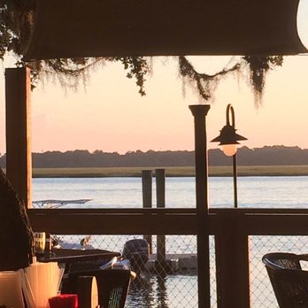 Caps On The Water - view from the bar waiting for our table.... - Seafood Near Me - St Augustine, Florida Caps On The Water - view from the bar waiting for our table.... - Seafood Near Me - St Augustine, Florida